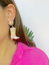 Load image into Gallery viewer, Let&#39;s Go Girls Earrings, Pink